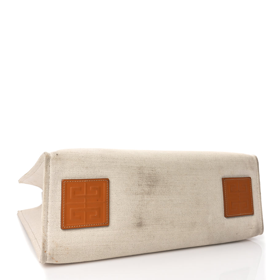 Givenchy Canvas Medium G-Tote Natural Beige Image 3