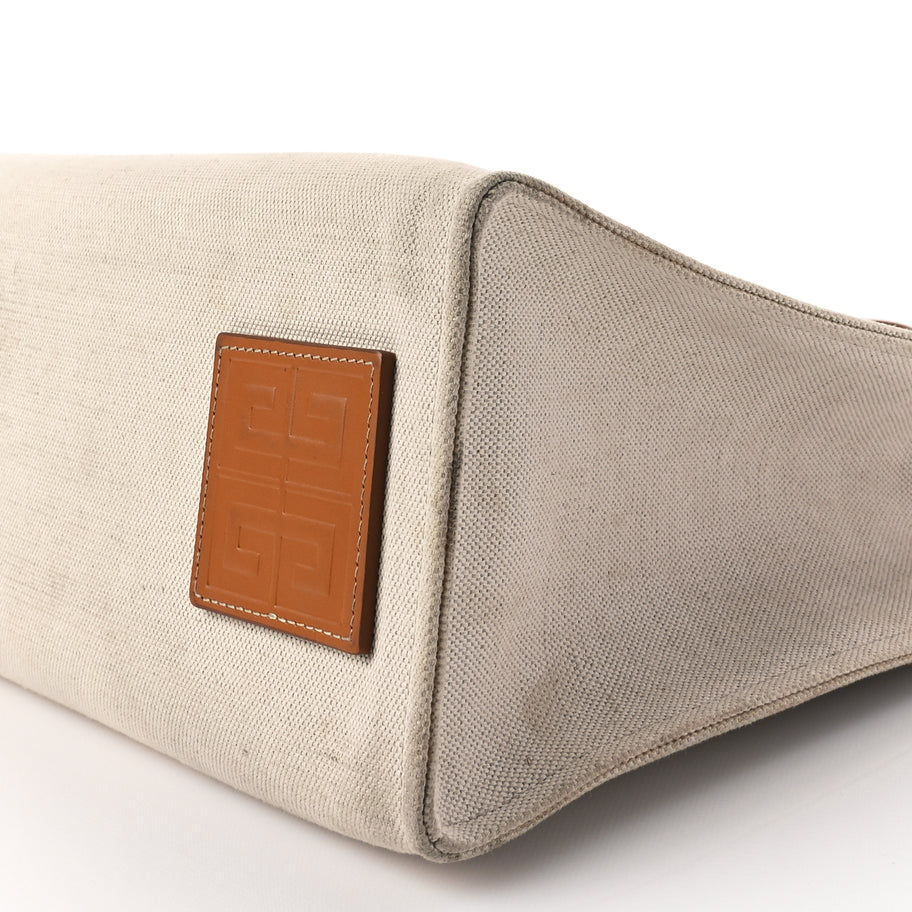 Givenchy Canvas Medium G-Tote Natural Beige Image 8