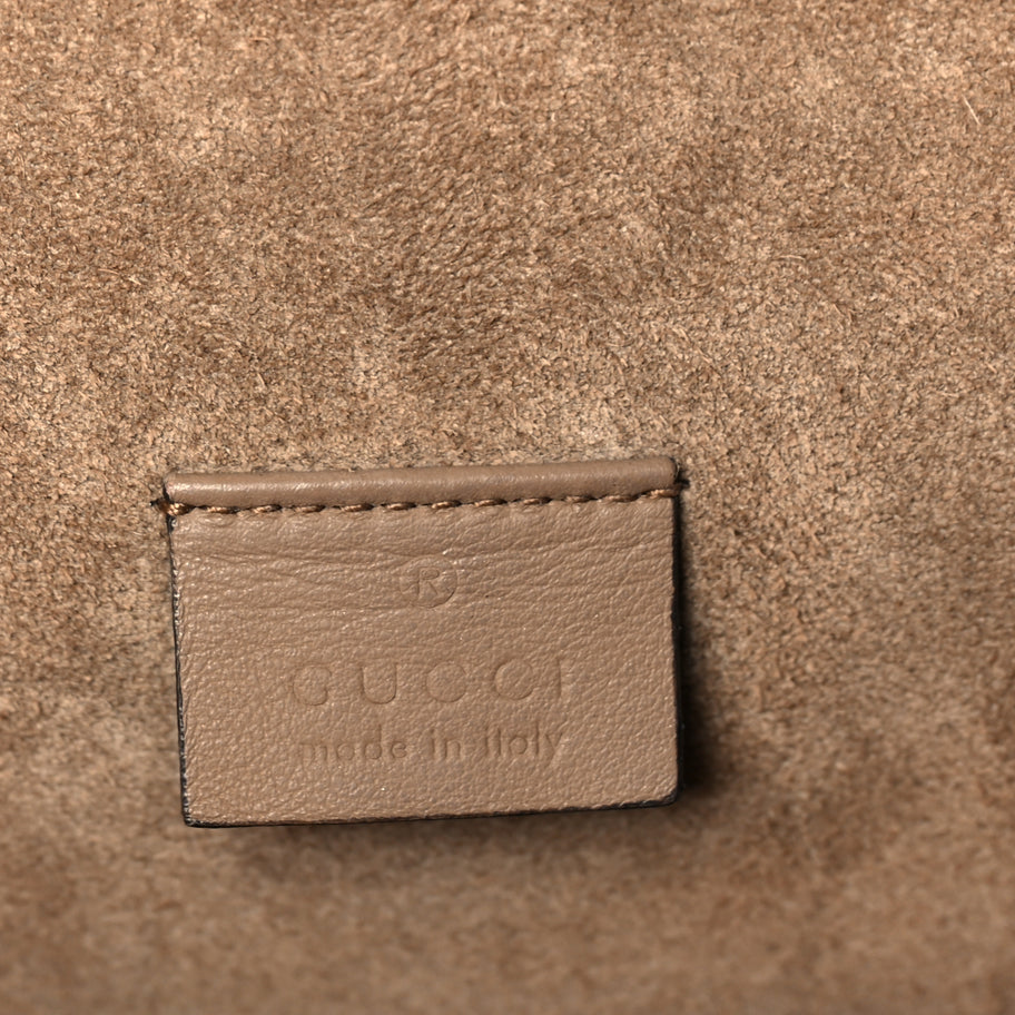 Gucci GG Supreme Monogram Medium Dionysus Shoulder Bag  Taupe Image 5