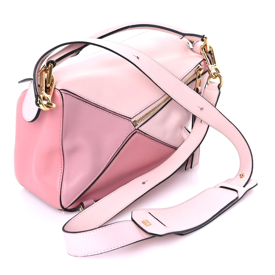 Loewe Calfskin Small Puzzle Bag Rosa Image 2