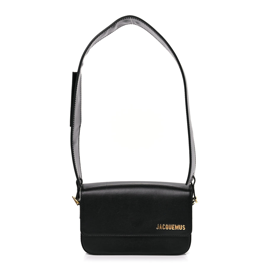 Jacquemus Smooth Calfskin Le Carinu Black Image 1
