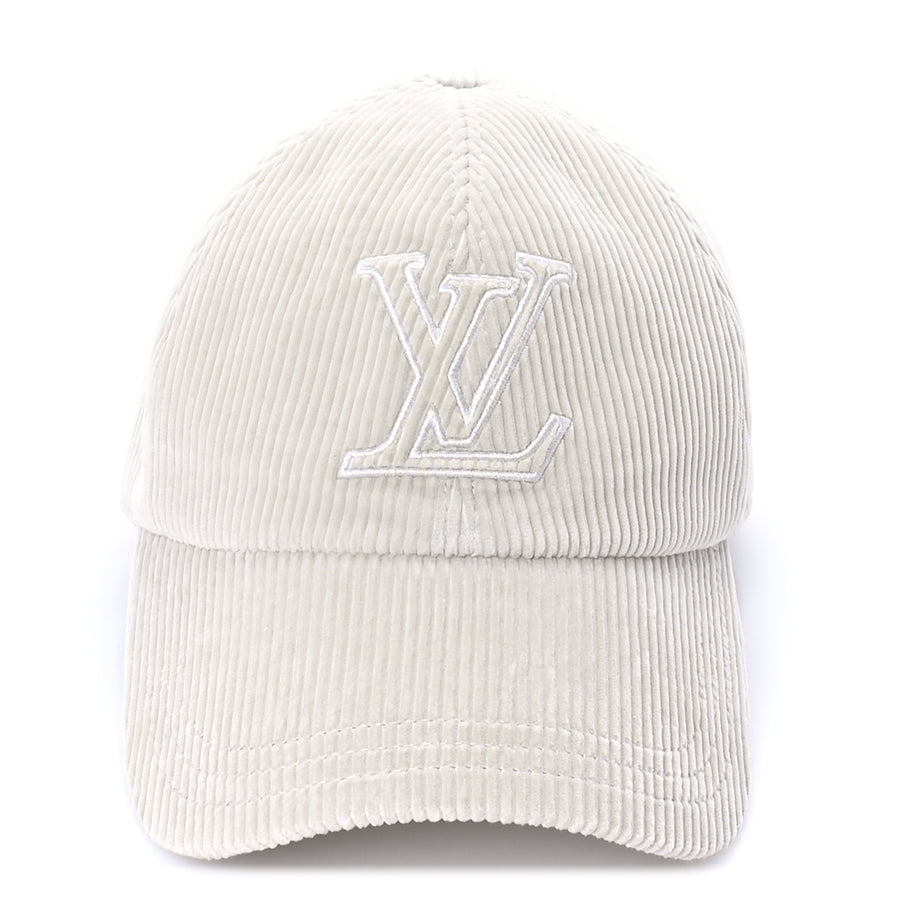 Louis Vuitton Corduroy LV Signature Cap M  Beige Image 2