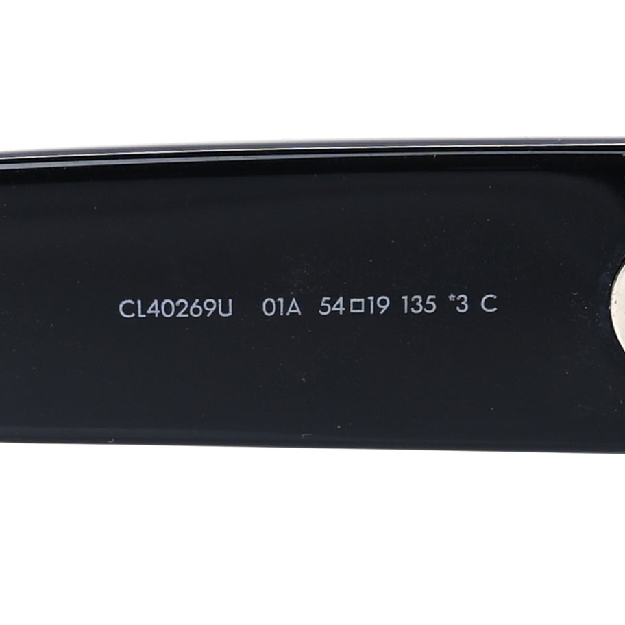 Celine Acetate Triomphe Sunglasses CL40209U Black Image 5