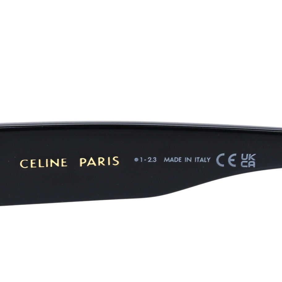 Celine Acetate Triomphe Sunglasses CL40209U Black Image 6