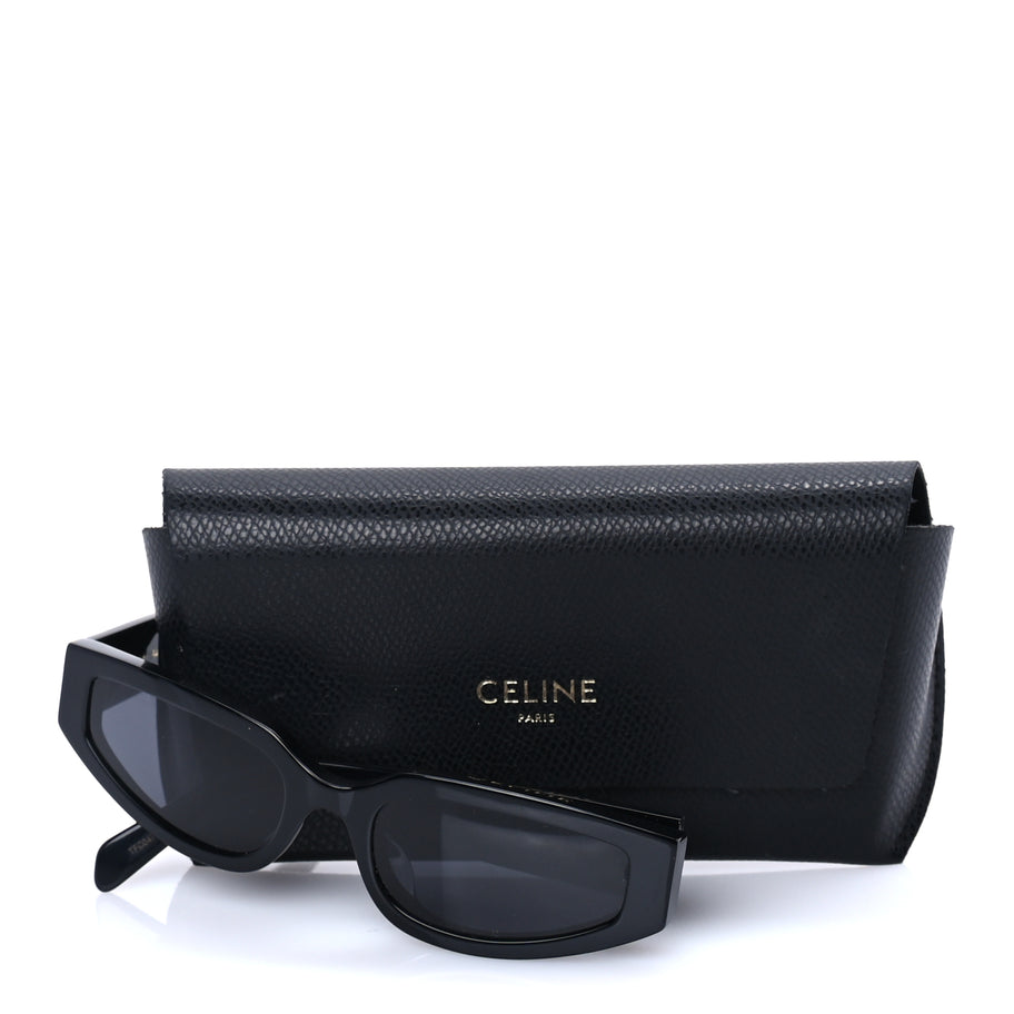 Celine Acetate Triomphe Sunglasses CL40209U Black Image 7