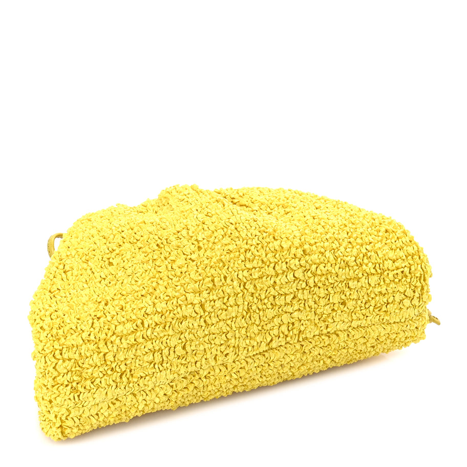 Bottega Veneta Bouclé Curly Raffia The Mini Pouch Mirabelle Image 3
