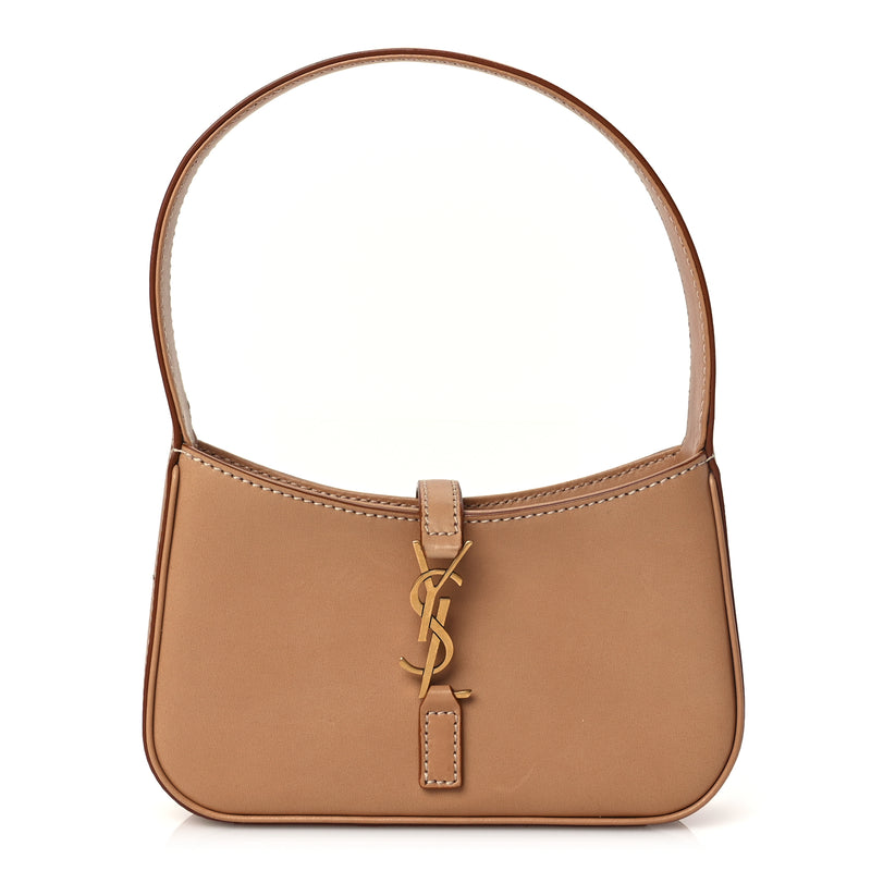  Saint Laurent Smooth Calfskin Mini Le 5 A 7 Hobo