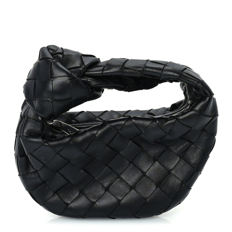  Bottega Veneta Nappa Intrecciato Candy Jodie Black