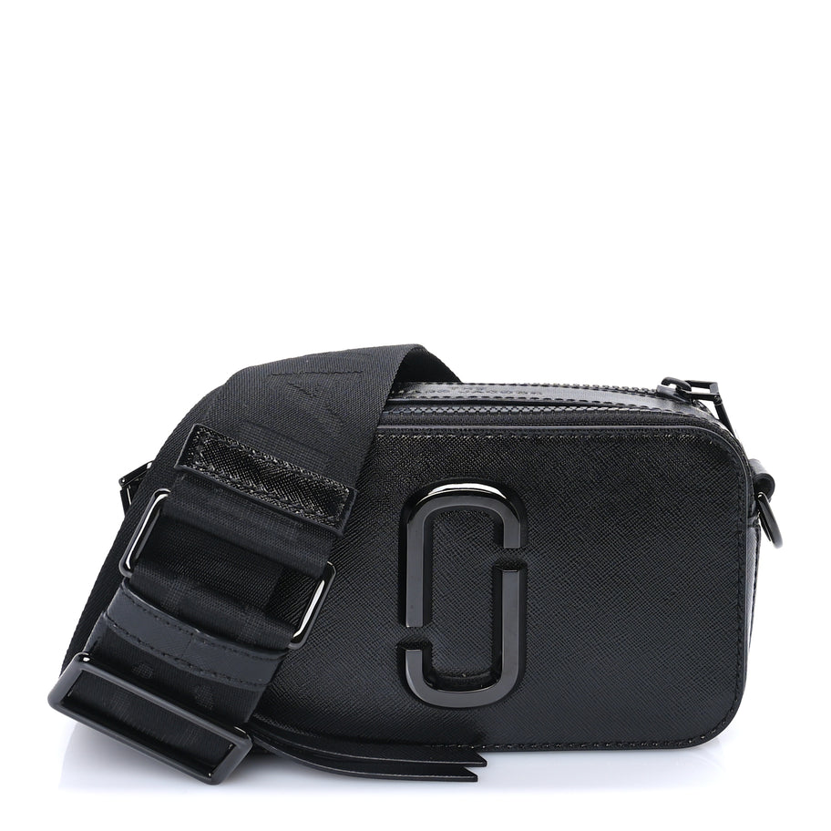 Marc Jacobs Saffiano Snapshot Camera Bag Black Image 1