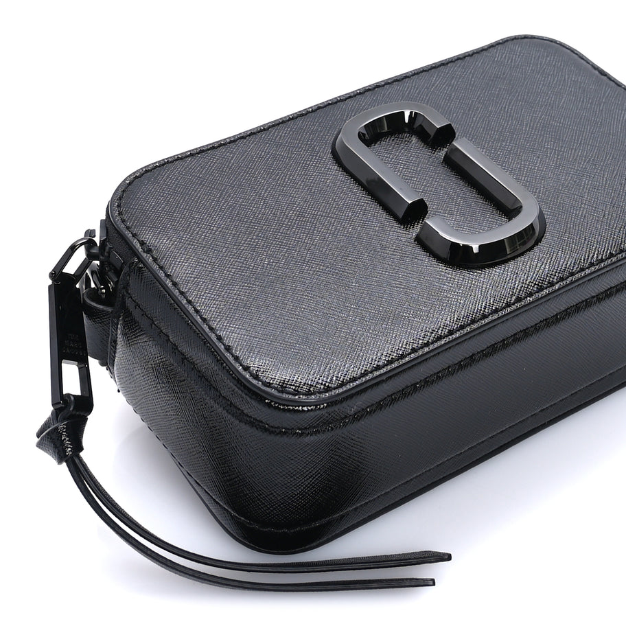 Marc Jacobs Saffiano Snapshot Camera Bag Black Image 7