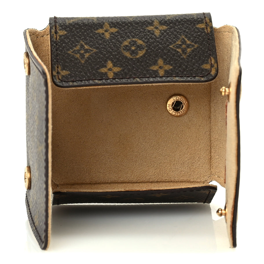 Louis Vuitton Monogram Folding Jewelry Case PM Image 6