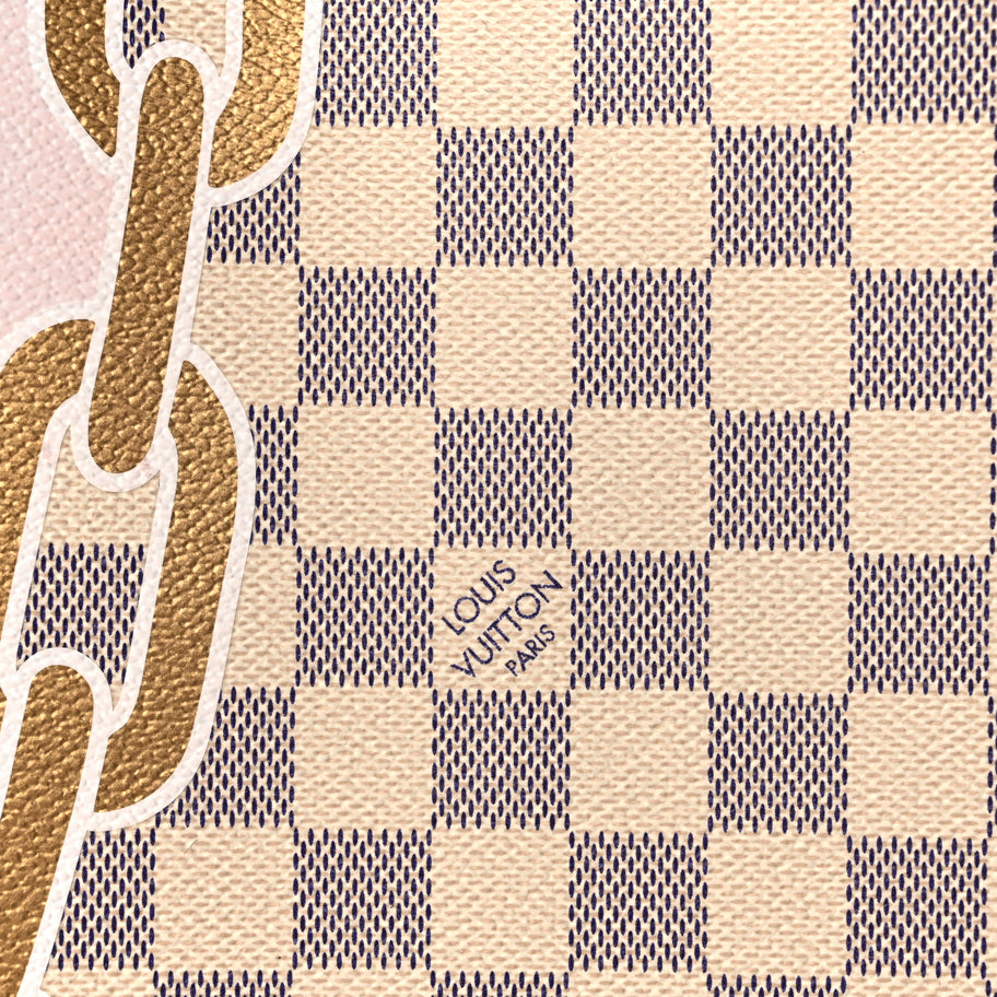 Louis Vuitton Damier Azur Nautical Neverfull MM Image 7