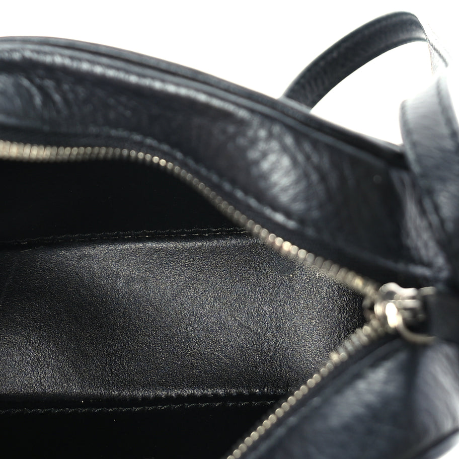 Balenciaga Calfskin Logo XS Everyday Camera Bag Black Image 4