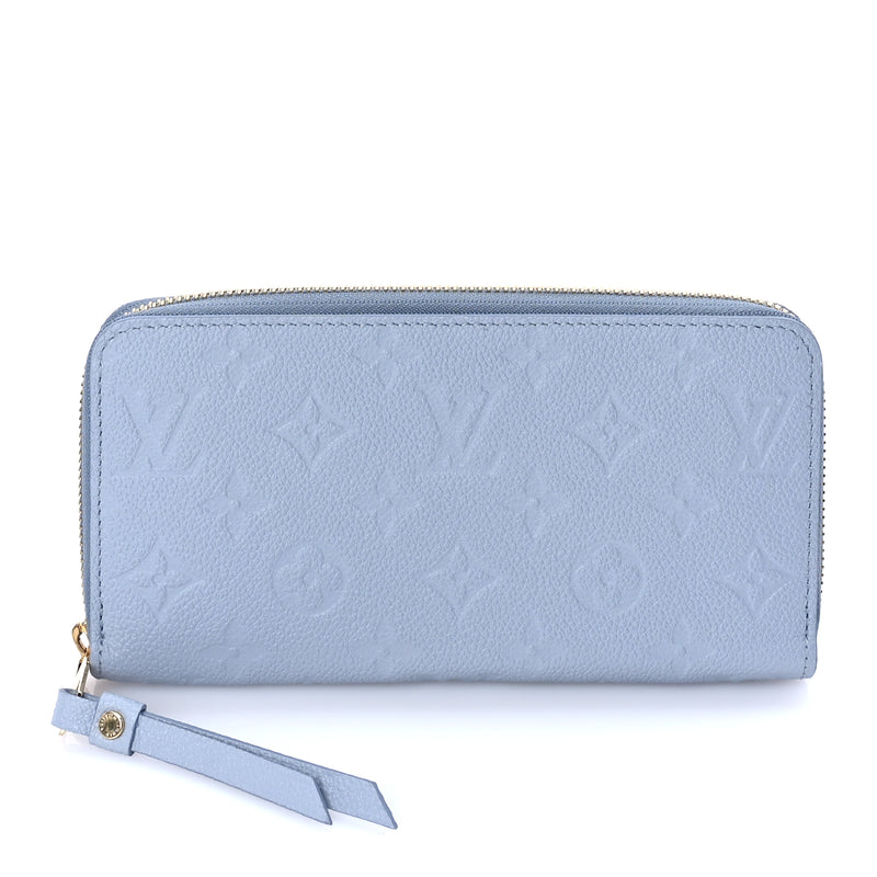  Louis Vuitton Empreinte Zippy Wallet Blue Hour