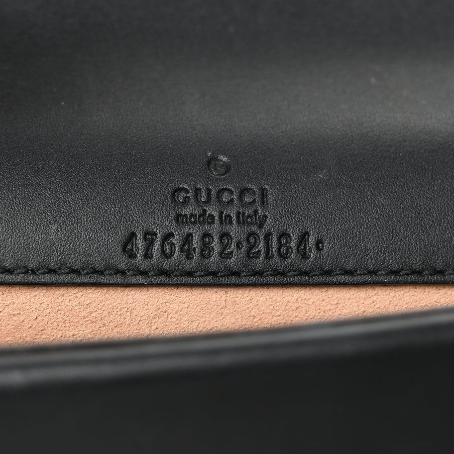 Gucci Velvet Super Mini Dionysus Shoulder Bag Black Image 5