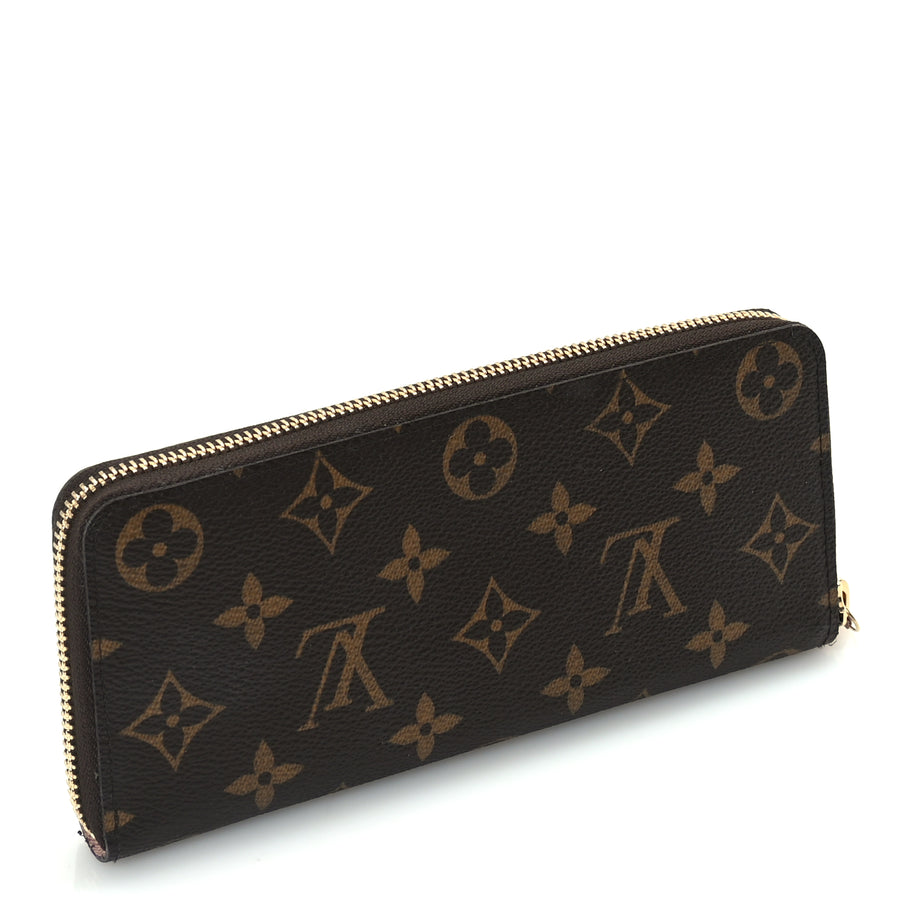 Louis Vuitton Monogram Clemence Wallet  Rose Ballerine Image 3