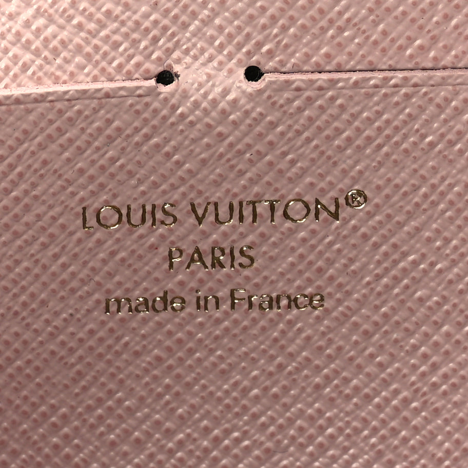 Louis Vuitton Monogram Clemence Wallet  Rose Ballerine Image 6