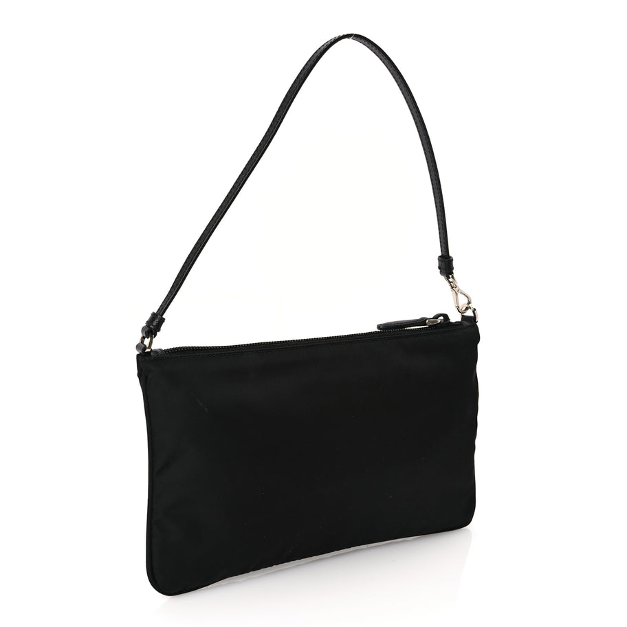 Prada Re-Nylon Vela Pouch Black Image 2