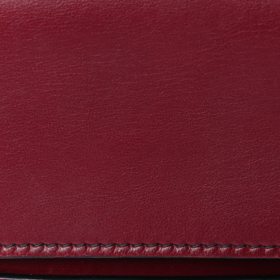 Christian Dior Calfskin J'Adior Chain Flap Bag Red Image 6