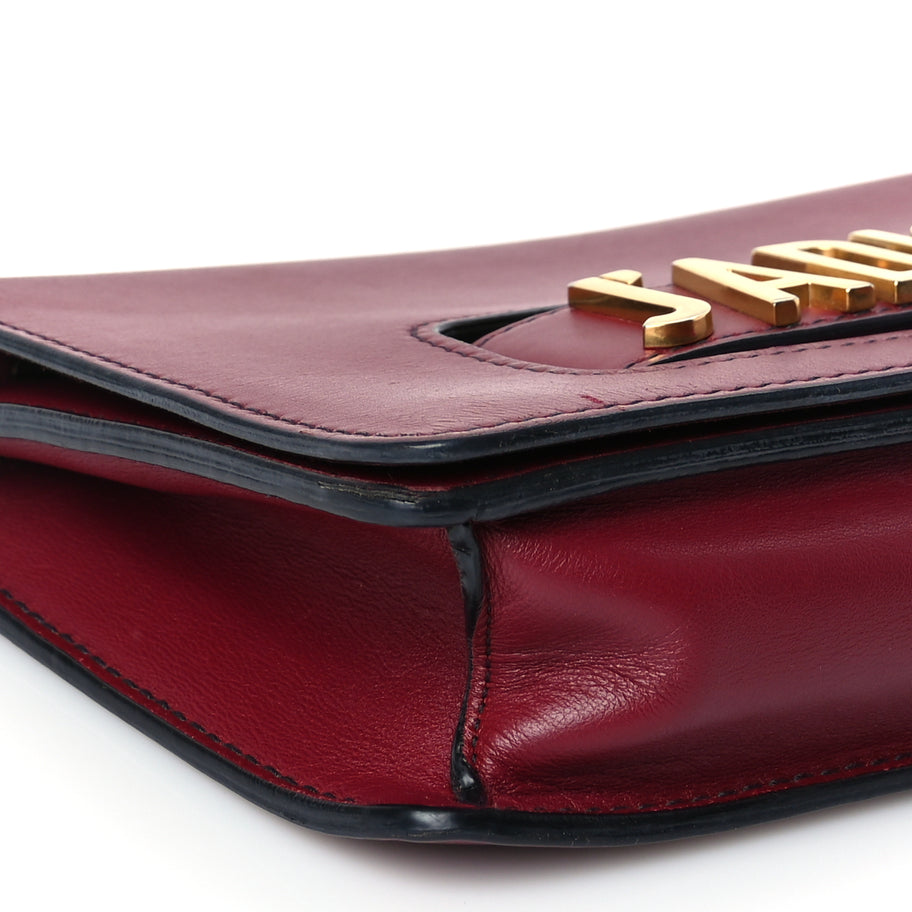 Christian Dior Calfskin J'Adior Chain Flap Bag Red Image 7
