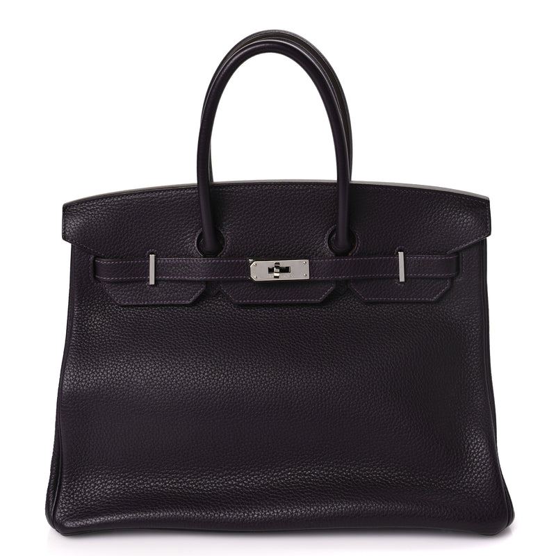  Hermes Togo Birkin 35 Raisin