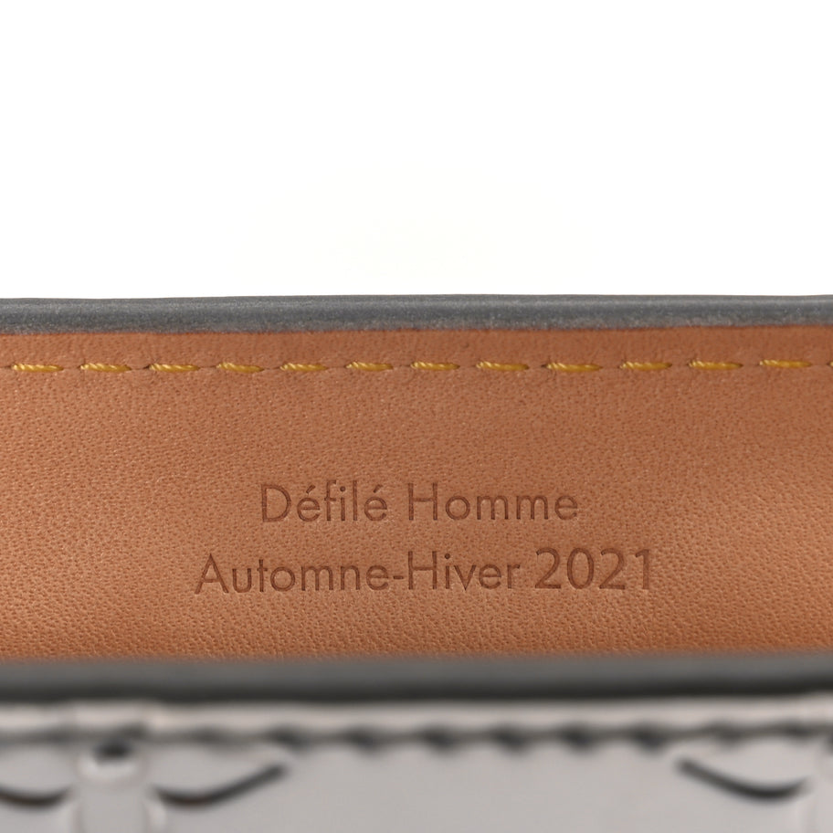 Louis Vuitton Monogram Mirror Trunk Pouch Silver Image 6