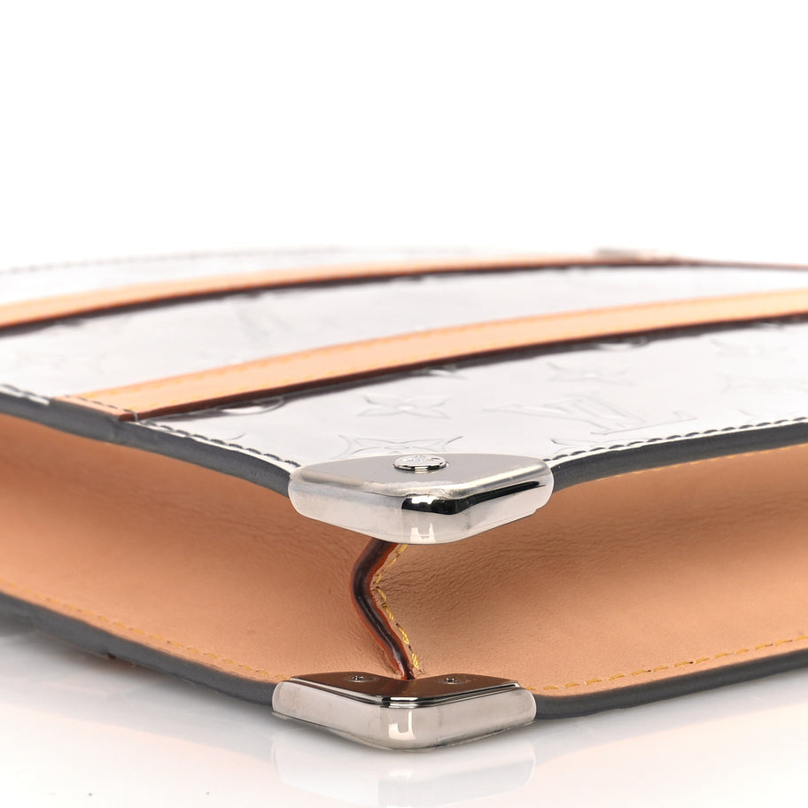 Louis Vuitton Monogram Mirror Trunk Pouch Silver Image 9