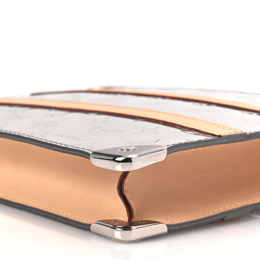 Louis Vuitton Monogram Mirror Trunk Pouch Silver Image 10