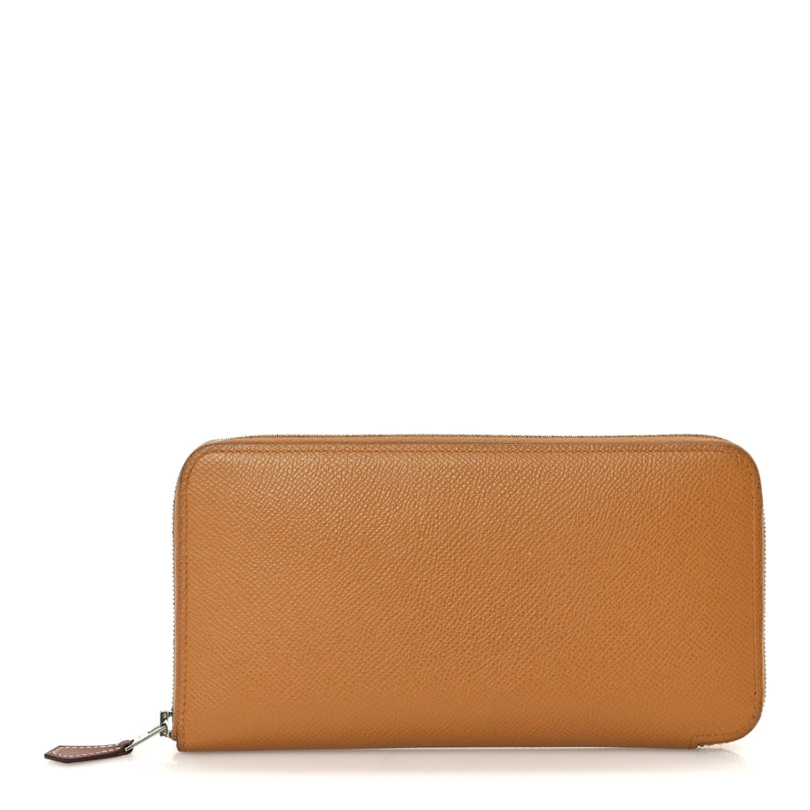 Hermes Epsom Silk'In Wallet Sesame Image 1