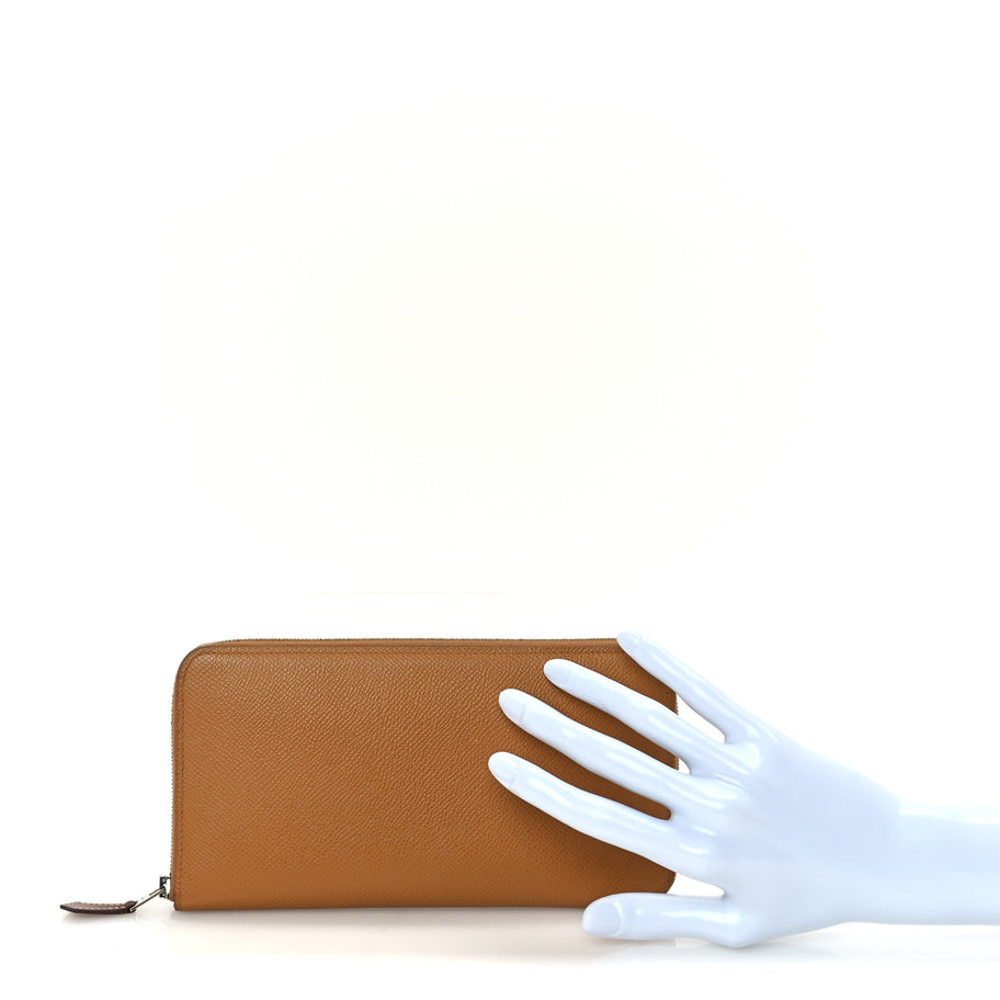 Hermes Epsom Silk'In Wallet Sesame Image 2