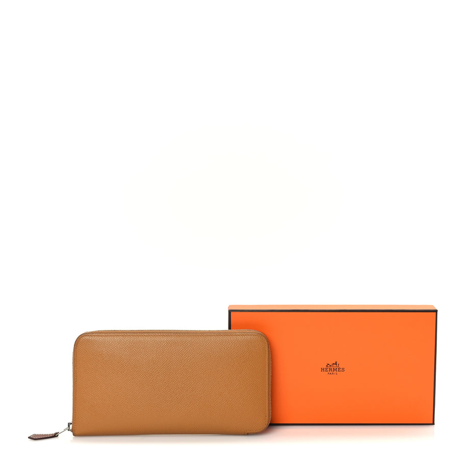Hermes Epsom Silk'In Wallet Sesame Image 3