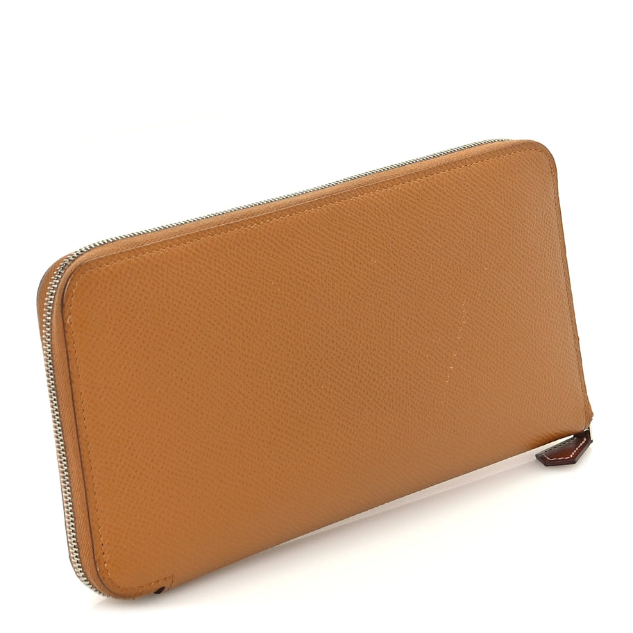 Hermes Epsom Silk'In Wallet Sesame Image 5