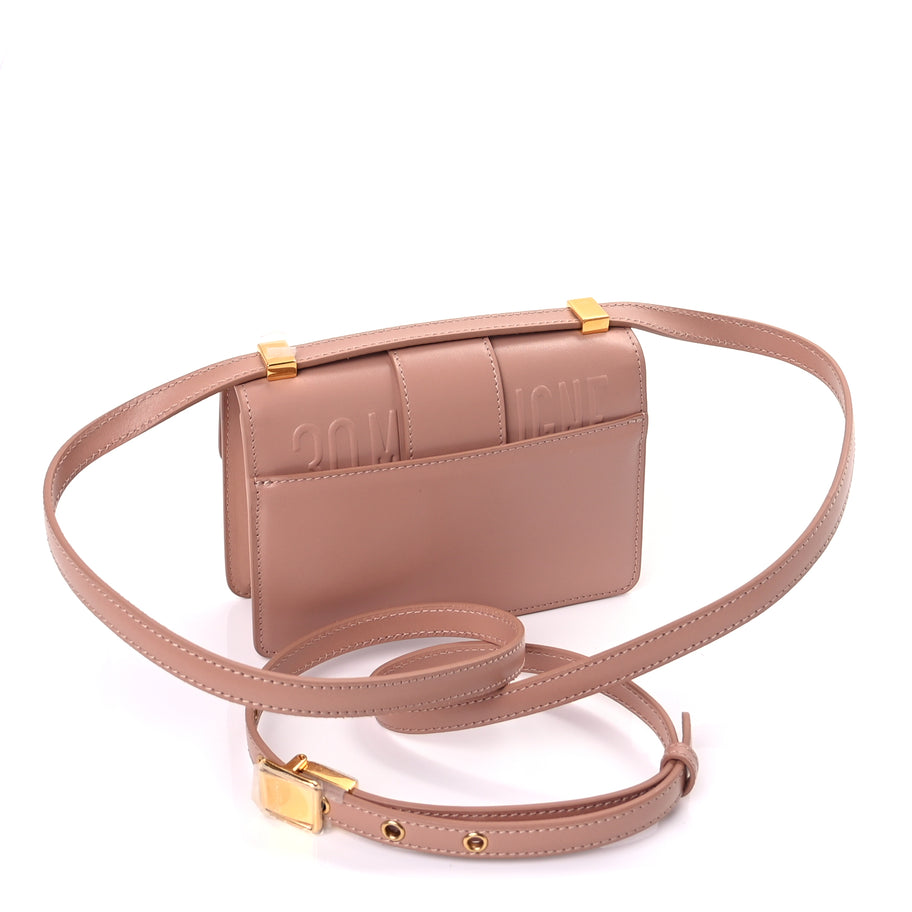 Christian Dior Smooth Calfskin Micro 30 Montaigne Flap Bag  Rose Des Vents Image 2