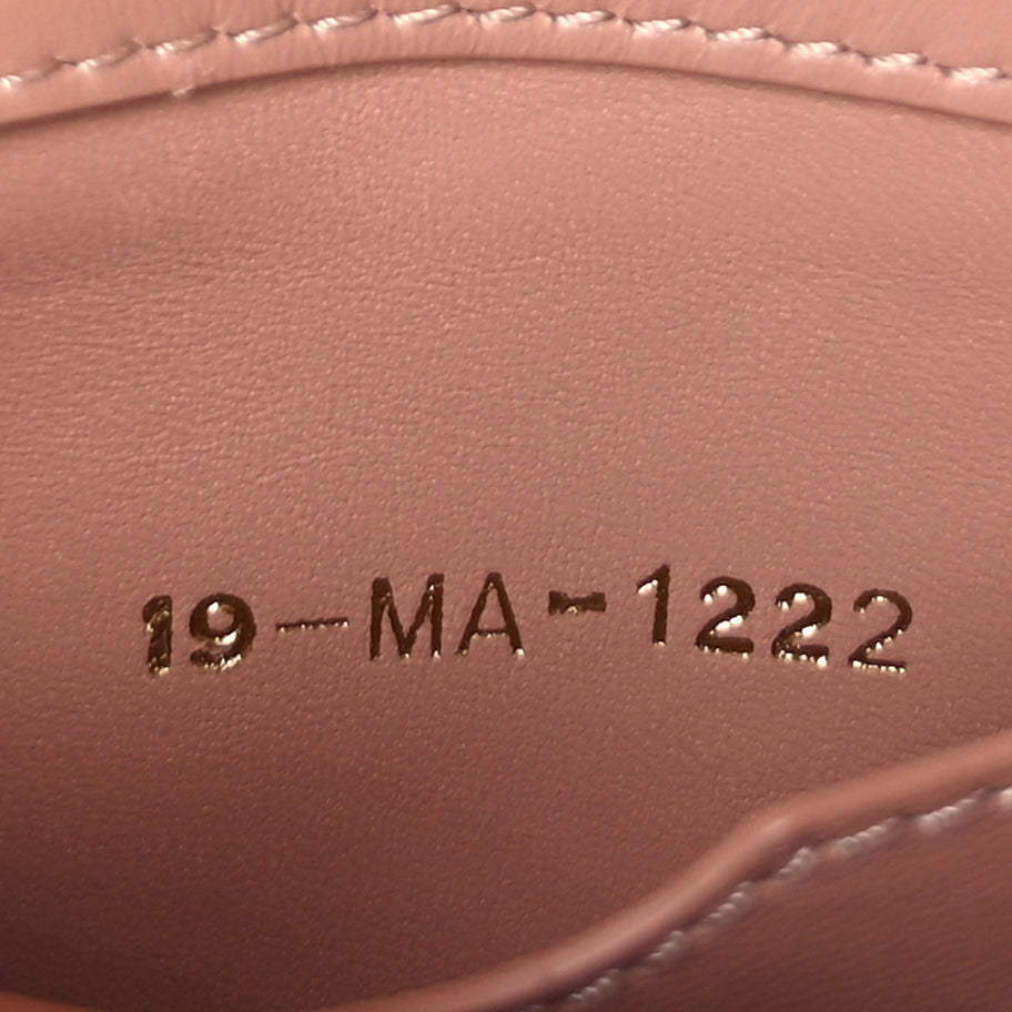 Christian Dior Smooth Calfskin Micro 30 Montaigne Flap Bag  Rose Des Vents Image 6