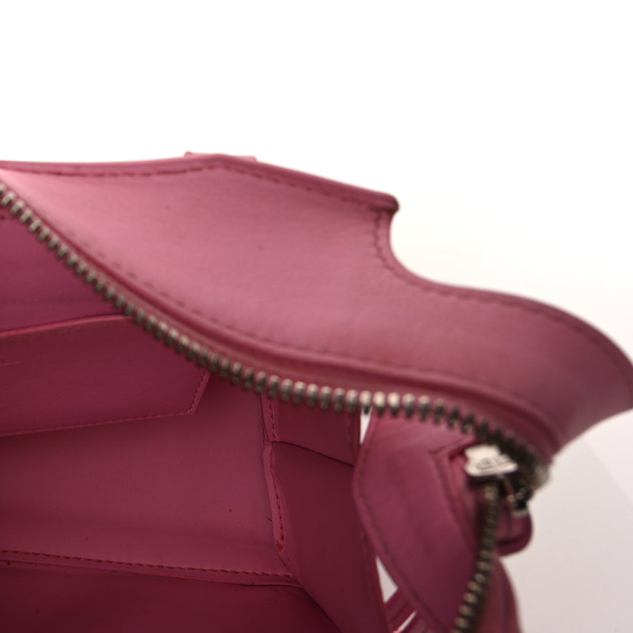 Balenciaga Cake Calfskin Tonal Hardware Mini Neo Classic City  Rose Image 7