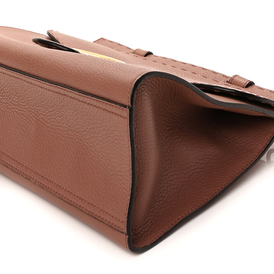 Gucci Calfskin Small GG Marmont Top Handle Bag Rosy Phard Image 8