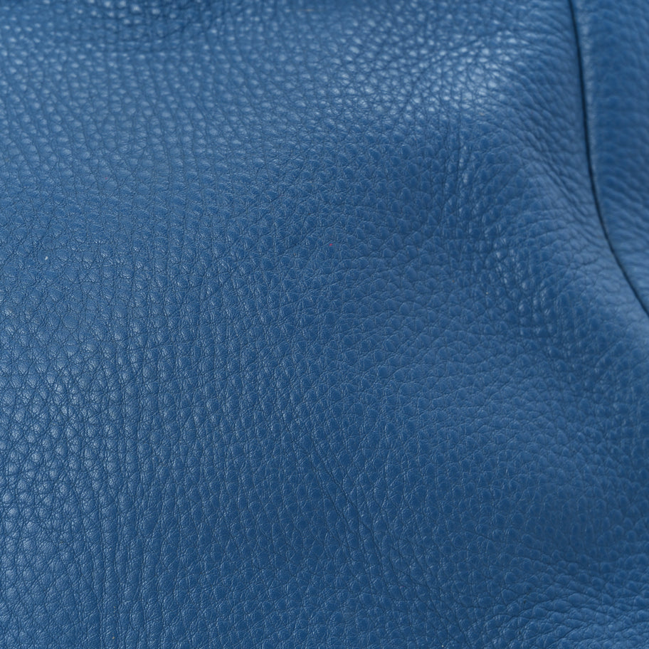 Prada Vitello Daino Shoulder Bag Cobalto Image 6