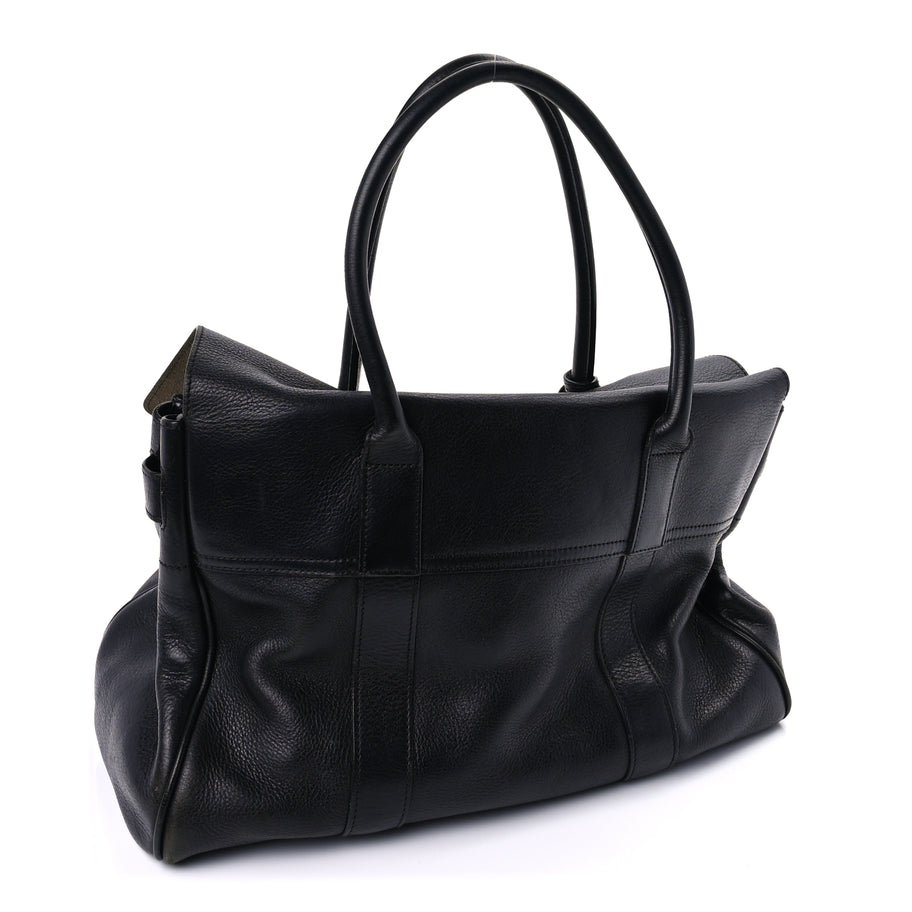 Mulberry Natural Leather Bayswater Black Image 2