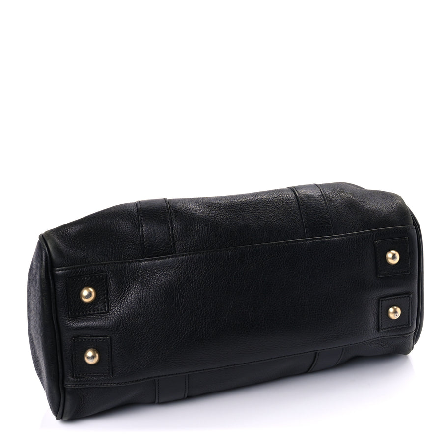 Mulberry Natural Leather Bayswater Black Image 3