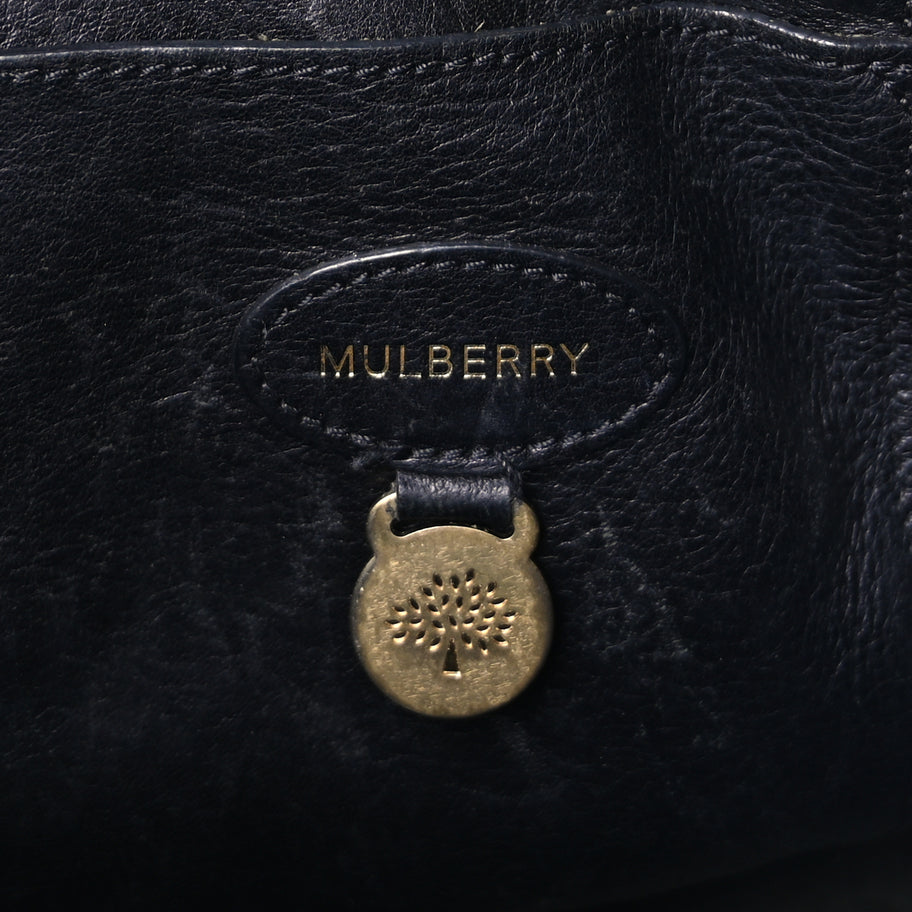 Mulberry Natural Leather Bayswater Black Image 5
