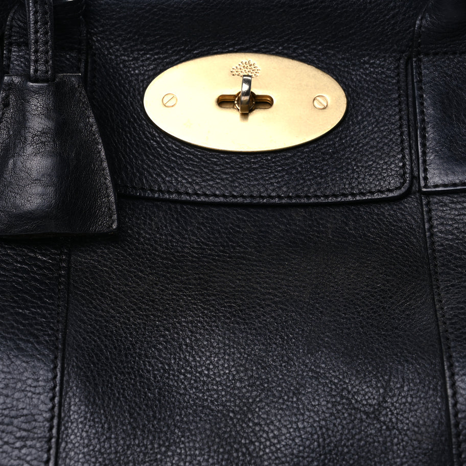 Mulberry Natural Leather Bayswater Black Image 6