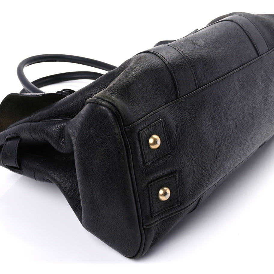 Mulberry Natural Leather Bayswater Black Image 7