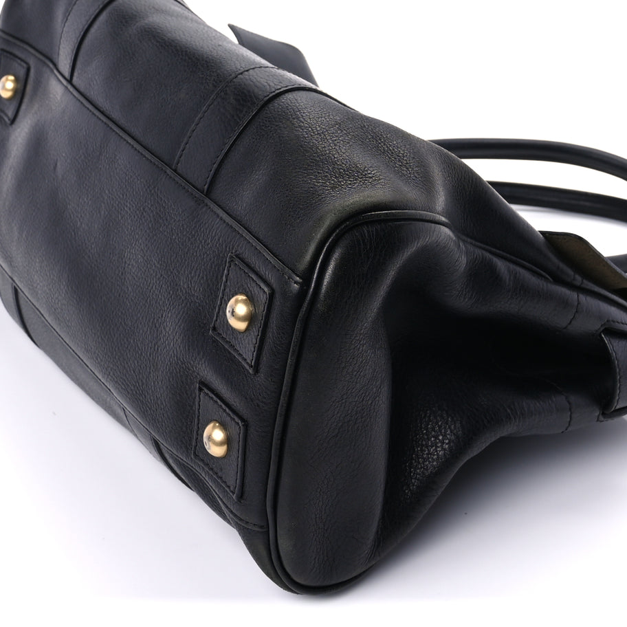 Mulberry Natural Leather Bayswater Black Image 8