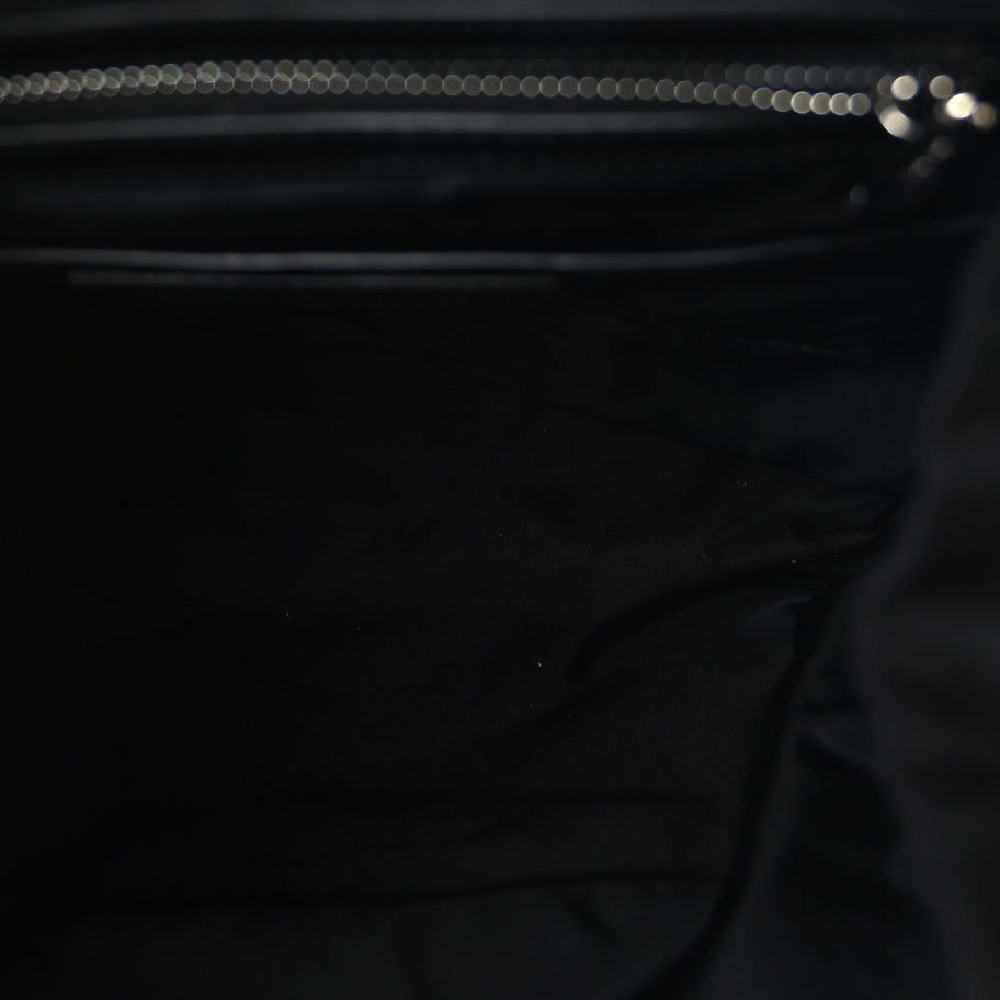 Burberry Nylon Logo Print Medium Rucksack Backpack Black Image 4