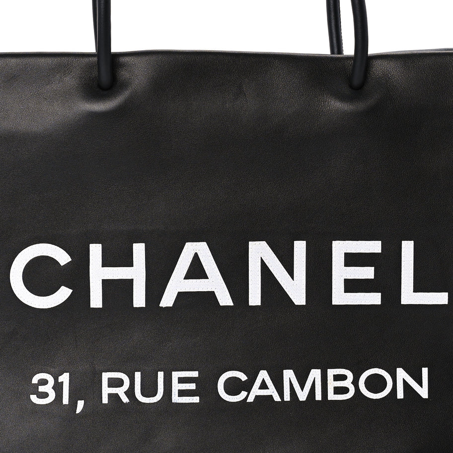 Chanel Calfskin Large Essential 31 Rue Cambon Tote Black Image 7