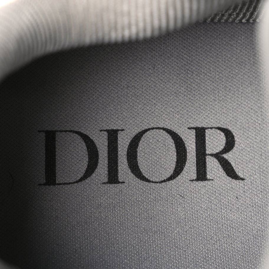 Christian Dior X DENIM TEARS Smooth Calfskin Oblique Denim Mens B27 Low Top Sneakers 41 Blue Image 8