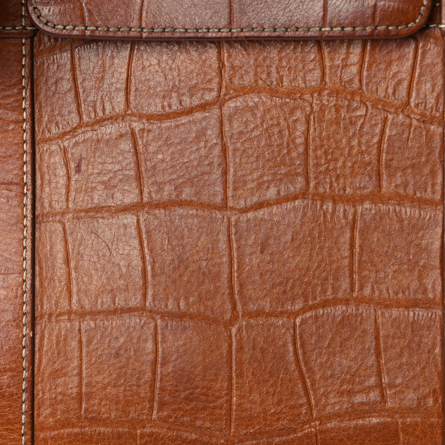 Mulberry Crocodile Embossed Bayswater Oak Image 6