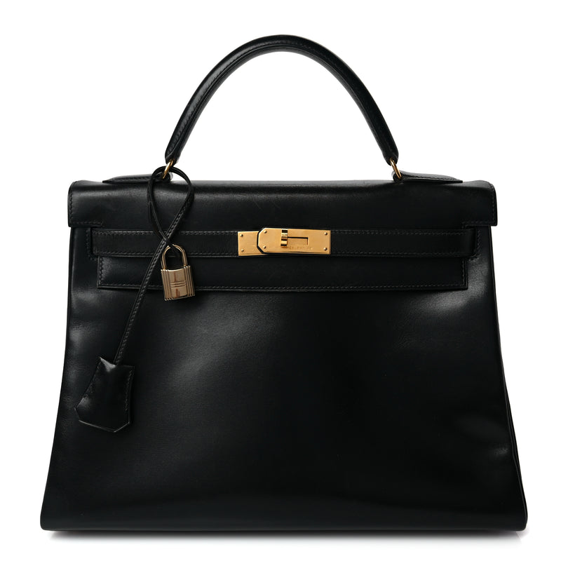  Hermes Box Kelly Retourne 32 Black