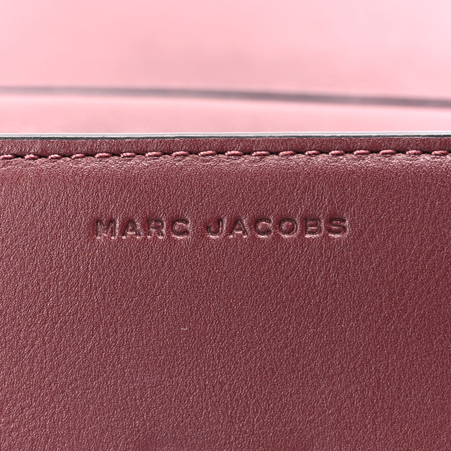 Marc Jacobs Calfskin West End Chain Wallet  Burgundy Image 5