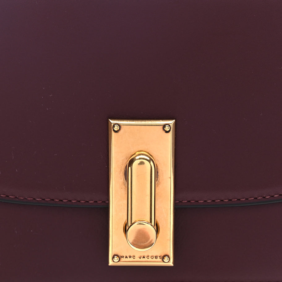 Marc Jacobs Calfskin West End Chain Wallet  Burgundy Image 6